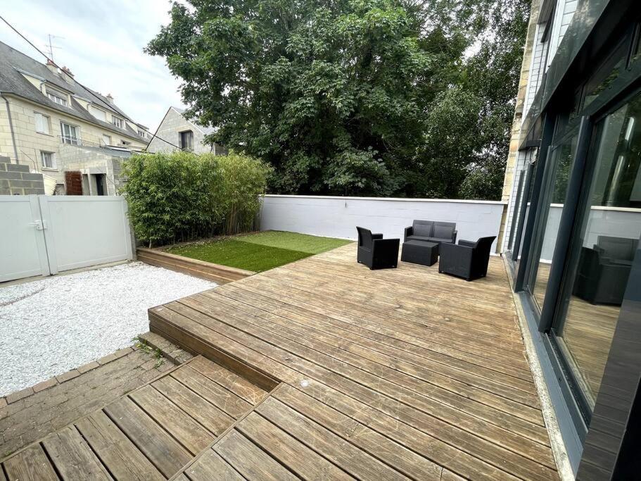 Ferienwohnung Superbe Loft Lumineux A Caen Exterior foto