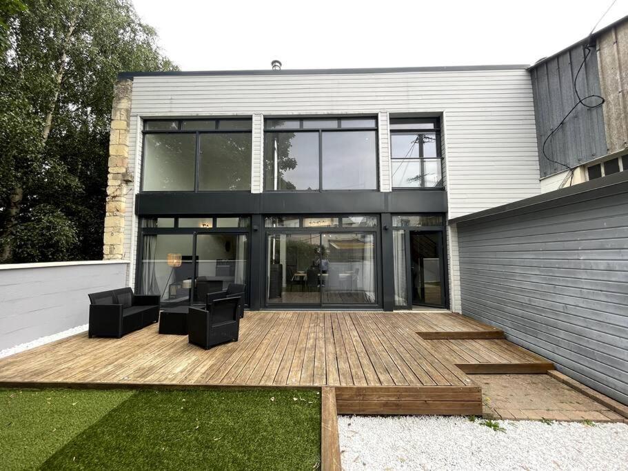 Ferienwohnung Superbe Loft Lumineux A Caen Exterior foto