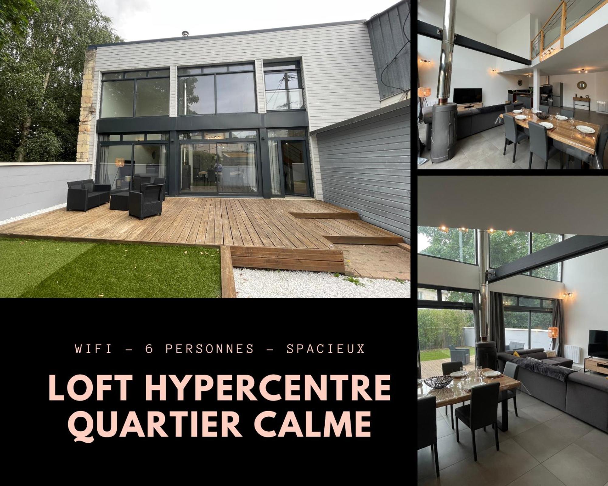Ferienwohnung Superbe Loft Lumineux A Caen Exterior foto